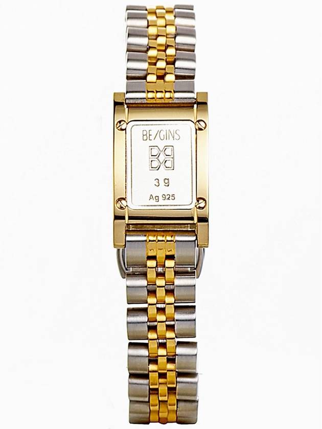 Gram Watch Bracelet Silver Gold - BE/GINS - BALAAN 3