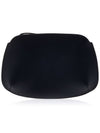 logo printed leather pouch bag black - A.P.C. - BALAAN.