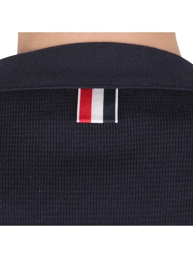 Milano Stitch 4 Bar Cardigan Navy - THOM BROWNE - BALAAN 10