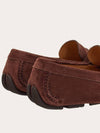 Gancini Ornament Driving Shoes Brown - SALVATORE FERRAGAMO - BALAAN 4