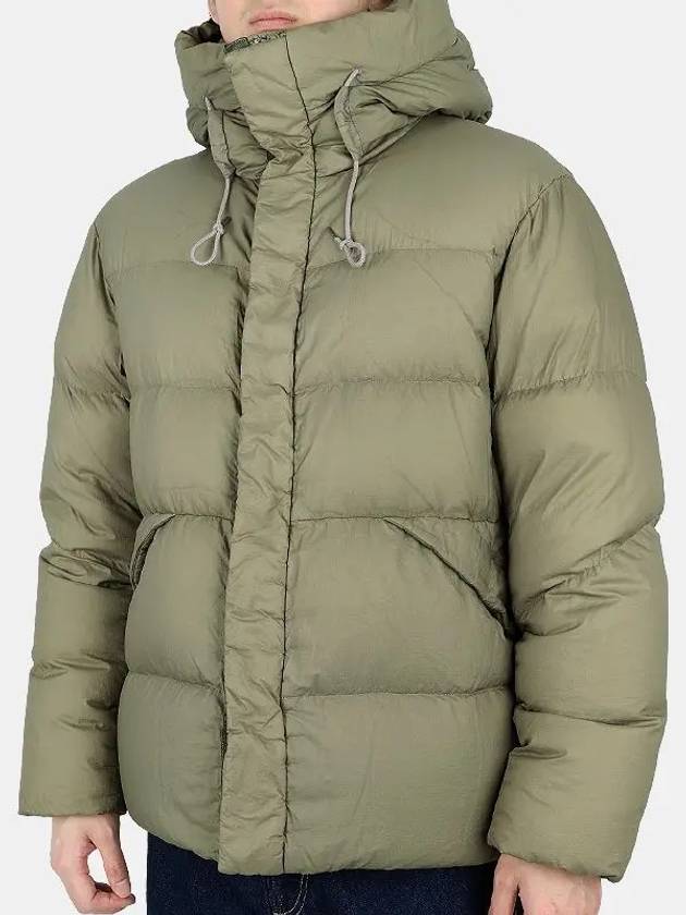 Alpine Down Jacket Khaki - TEN C - BALAAN 3