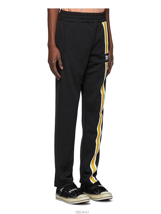 logo track pants black - PALM ANGELS - BALAAN 4