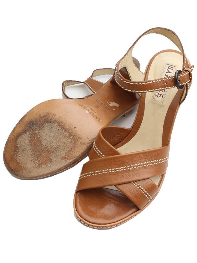 Sartore camel leather sandals 37 - SARTORE - BALAAN 3