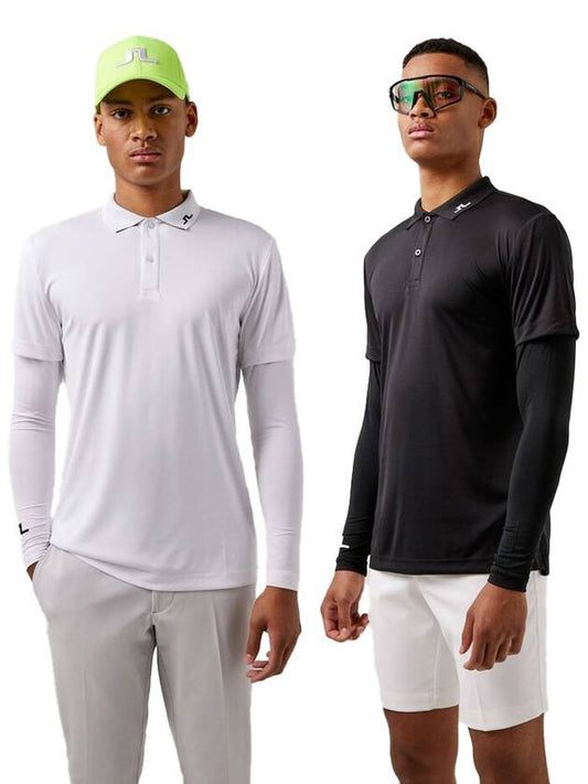 Leon Regular Fit Long Sleeve Golf Polo GMJT04486 - J.LINDEBERG - BALAAN 1