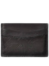 N235725K02 Black Bamboo Scritto Card Wallet - BERLUTI - BALAAN 1