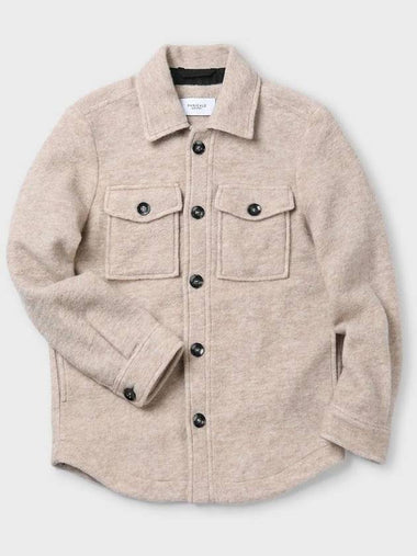 Made In Italy Wool Blend Overshirt F ACJK52 - PANICALE - BALAAN 1