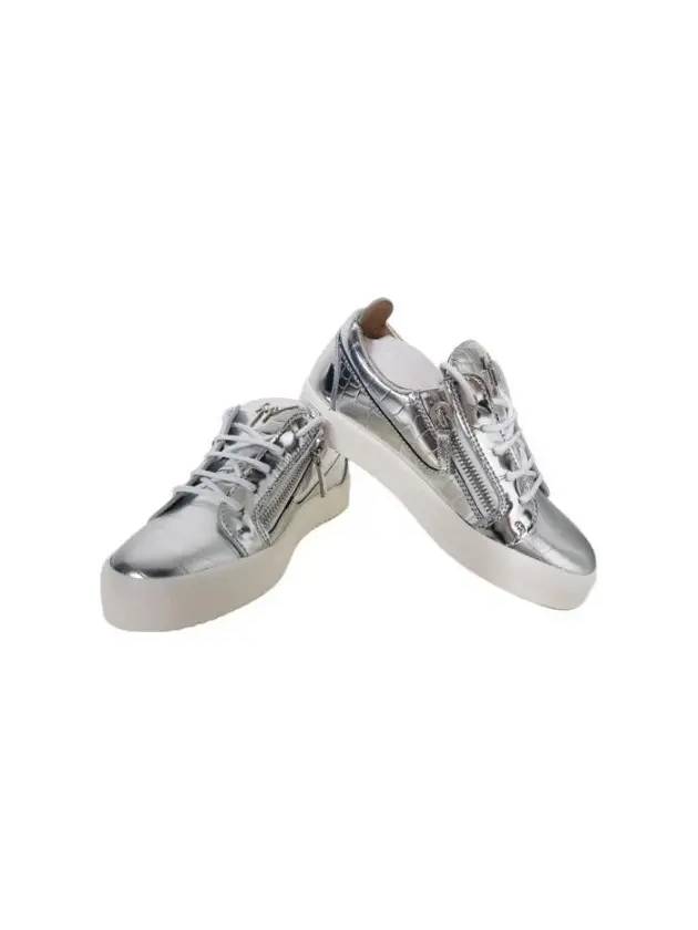 RW70001 035 Snake Sneakers Silver - GIUSEPPE ZANOTTI - BALAAN 3
