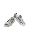 RW70001 035 Snake Sneakers Silver Giuseppe Zanotti - GIUSEPPE ZANOTTI - BALAAN 3