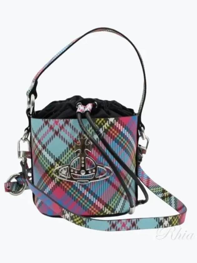 Daisy Drawstring Bucket Bag McCandy Tartan - VIVIENNE WESTWOOD - BALAAN 2