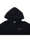 logo hoodie black - OFF WHITE - BALAAN 5