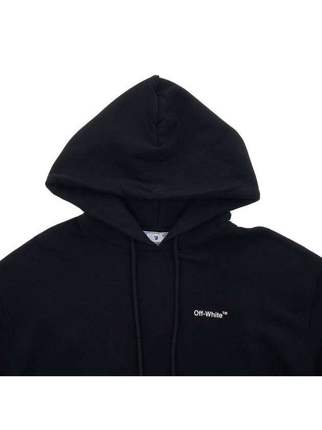 logo hoodie black - OFF WHITE - BALAAN 5