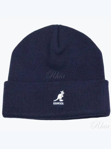 2978BC DK Blue Cuff Pull On Acrylic Beanie - KANGOL - BALAAN 1