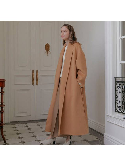 Bella Double Coat Camel - TINA BLOSSOM - BALAAN 2