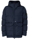 811540723 V0020 Wappen Patch Garment Dyed Crinkle Wraps Hooded Jumper Navy Men s Jacket TFS - STONE ISLAND - BALAAN 1