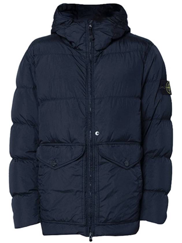 Crinkle Reps Re-Nylon Down Padding Navy - STONE ISLAND - BALAAN 2