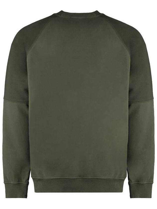 Compass Patch Knit Top Green - STONE ISLAND - BALAAN 3