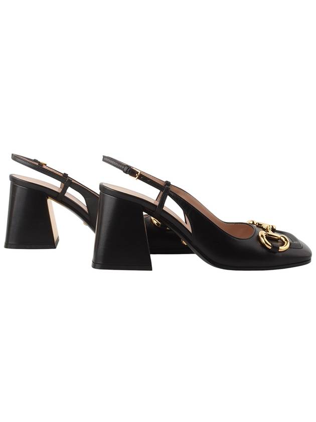 643892 Horsebit mid heel slingback pumps size 36 34285Y - GUCCI - BALAAN 6