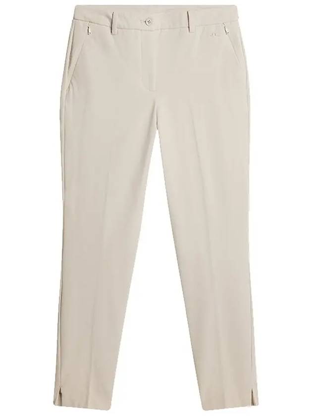 Women s Ray Fleece Twill Golf Pants Moonbeam GWPA12005 U029 - J.LINDEBERG - BALAAN 1