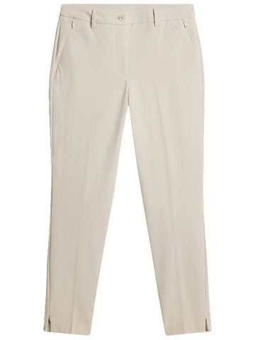 Women s Ray Fleece Twill Golf Pants Moonbeam GWPA12005 U029 - J.LINDEBERG - BALAAN 1