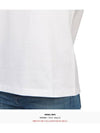 Logo Crew Neck Short Sleeve T-Shirt White - SALVATORE FERRAGAMO - BALAAN 7