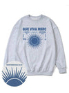 Viva MSRC Indigo Blue Overfit Sweatshirt Melange Gray - MONSTER REPUBLIC - BALAAN 1