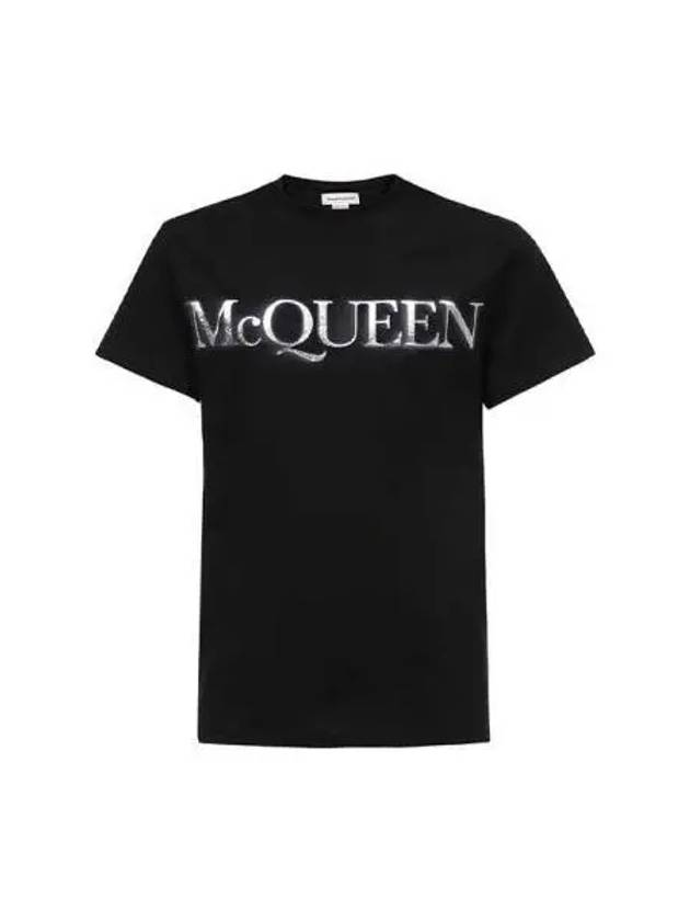 Spray short sleeve black 727266 QUZ08 - ALEXANDER MCQUEEN - BALAAN 1