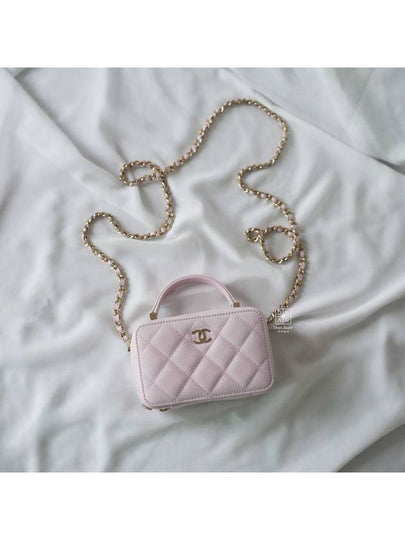 CC Logo Mini Camera Cross Back Light Pink - CHANEL - BALAAN 2