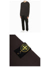 Waffen Patch Crew Neck Sweatshirt Dark Grey - STONE ISLAND - BALAAN 6