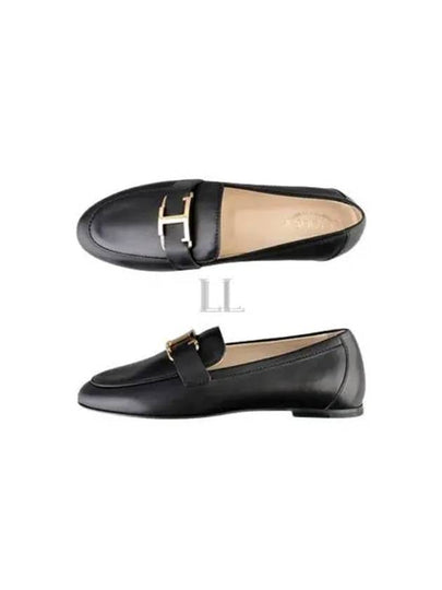 Tods T Timeless Leather Loafers Black - TOD'S - BALAAN 2