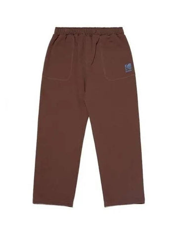 KODAK Essential Signature Straight Fit Pants BROWN - KODO - BALAAN 1