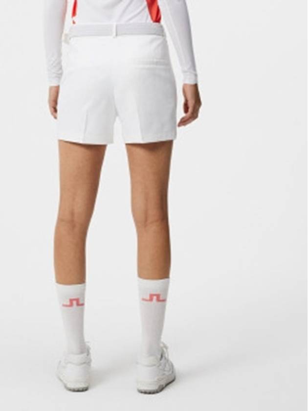 Women's Gwen Shorts White - J.LINDEBERG - BALAAN 3