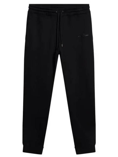 Alpha Logo Print Track Pants Black - J.LINDEBERG - BALAAN 2