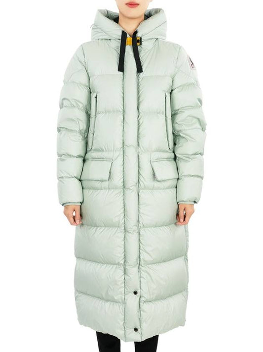 Women s MUMMY Hooded Down Long Padded Jacket Mochi PWPU EL32 219 - PARAJUMPERS - BALAAN 2