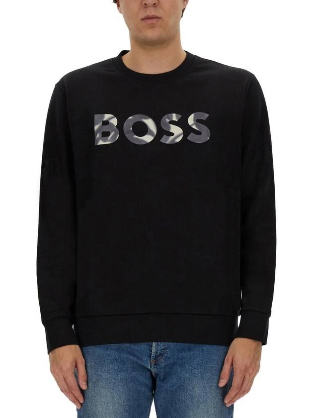 Boss Sweatshirt With Logo - HUGO BOSS - BALAAN 1