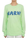 Logo Long Sleeve T-Shirt Green - MARNI - BALAAN 2