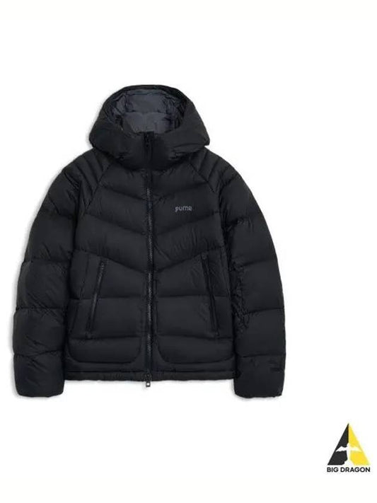 Ultra2 Icon Pop Down Jacket Black Gray 940195 01 - PUMA - BALAAN 1