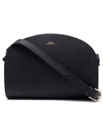 Demi Lune Shoulder Bag Black - A.P.C. - BALAAN 1