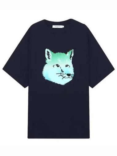 Vibrant Foxhead Easy T Shirt - MAISON KITSUNE - BALAAN 1