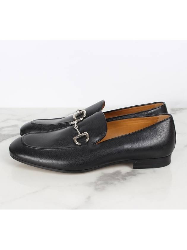 Horsebit leather loafer black 9 280 - GUCCI - BALAAN 5