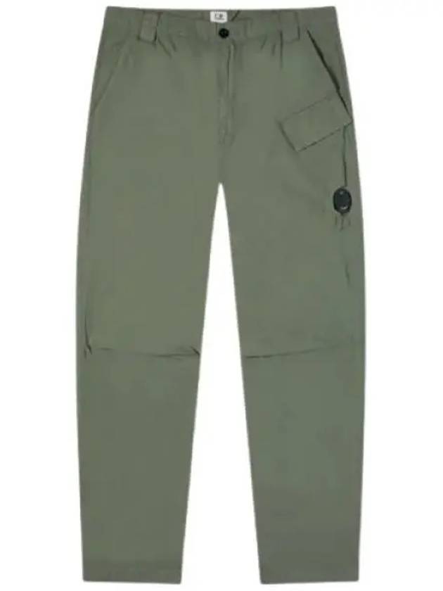 Flat Nylon Regular Utility Straight Pants Green - CP COMPANY - BALAAN 2