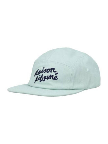 Handwriting Logo Snapback Blue - MAISON KITSUNE - BALAAN 1