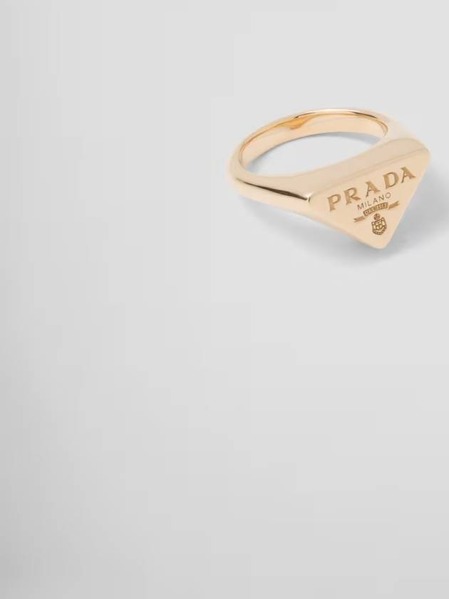 Eternal Gold Signet Ring Yellow 1JA1132CIDF0056 - PRADA - BALAAN 2