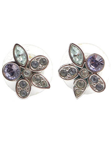 crystal flower earrings - SWAROVSKI - BALAAN 1