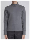 neck long sleeve t shirt - THOM BROWNE - BALAAN 1