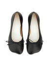 Anatomic Leather Ballerina Flats Black - MAISON MARGIELA - BALAAN 3