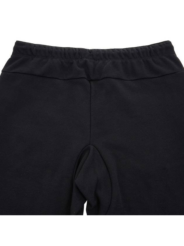 Diagonal Raised Fleece Lens Wappen Track Pants Black - CP COMPANY - BALAAN 8