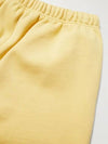 Fear of God Essentials Logo Applique Wide Leg Shorts Yellow - FEAR OF GOD ESSENTIALS - BALAAN 5