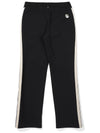 Bonding straight fit pants BLACK WOMAN - MALBON GOLF - BALAAN 2