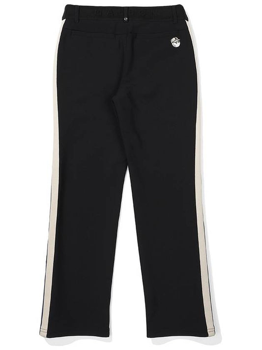 Bonding straight fit pants BLACK WOMAN - MALBON GOLF - BALAAN 2