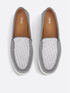 Granville Oblique Jacquard Suede Loafers Grey - DIOR - BALAAN 2